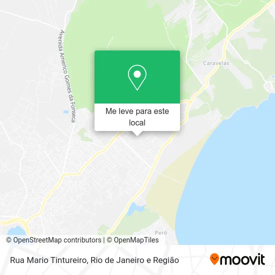 Rua Mario Tintureiro mapa