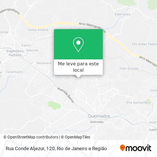 Rua Conde Aljezur, 120 mapa