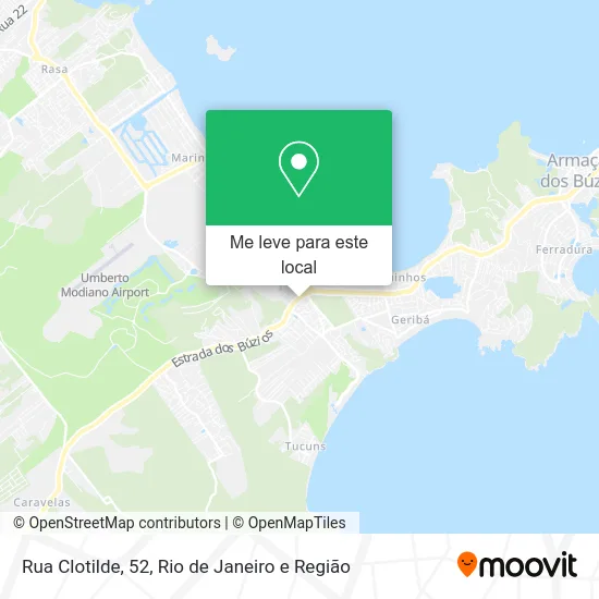 Rua Clotilde, 52 mapa