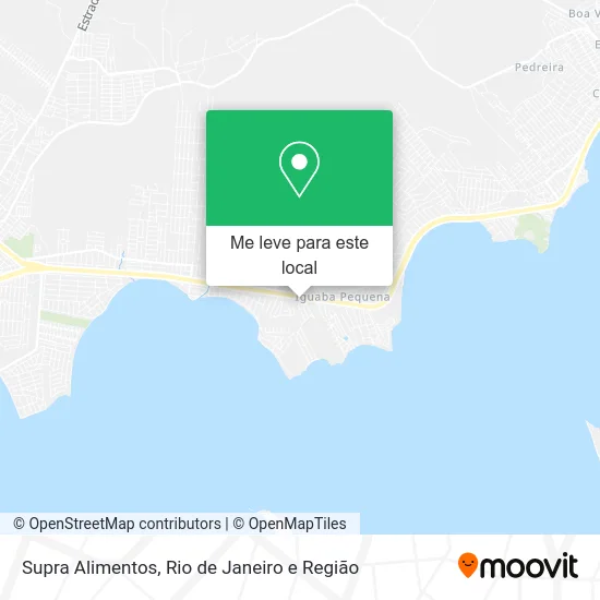 Supra Alimentos mapa