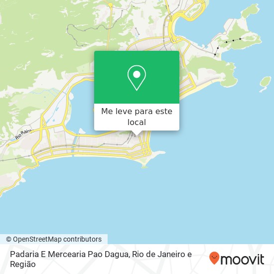 Padaria E Mercearia Pao Dagua mapa