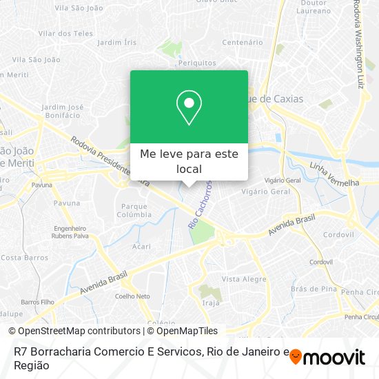 R7 Borracharia Comercio E Servicos mapa