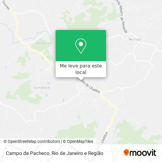 Campo de Pacheco mapa