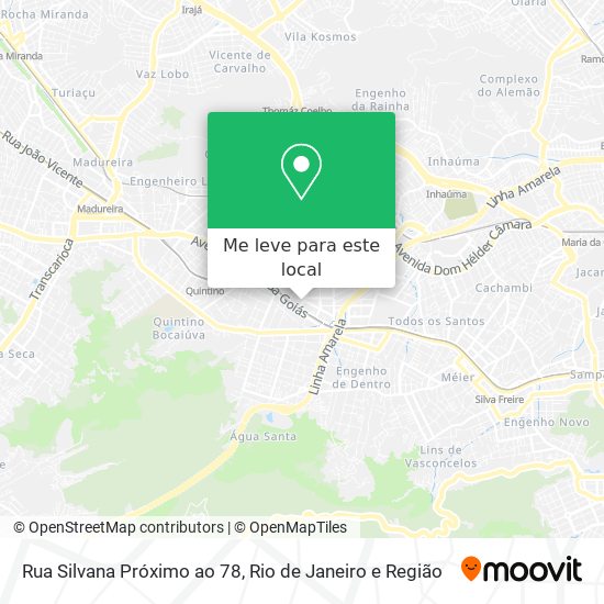 Rua Silvana Próximo ao 78 mapa