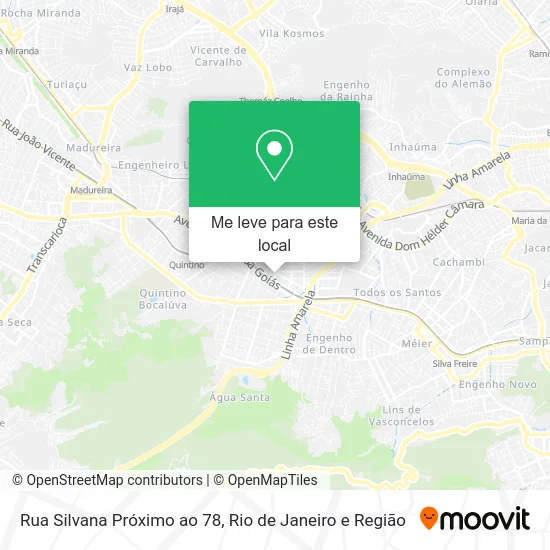 Rua Silvana Próximo ao 78 mapa