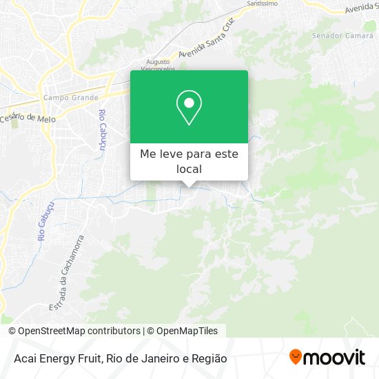 Acai Energy Fruit mapa