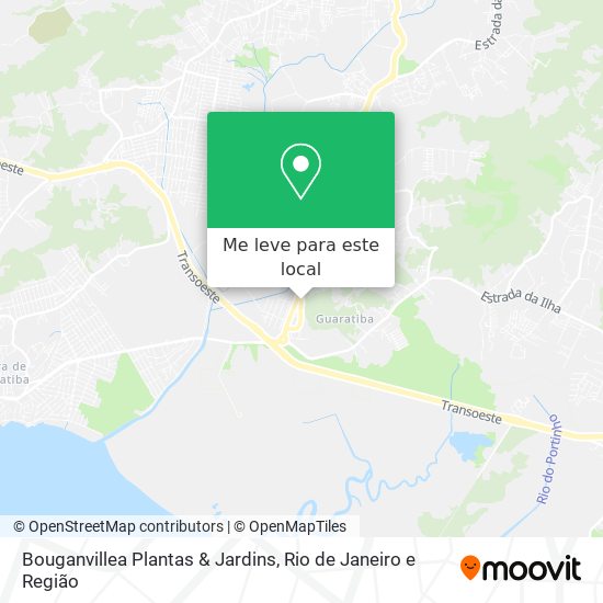 Bouganvillea Plantas & Jardins mapa