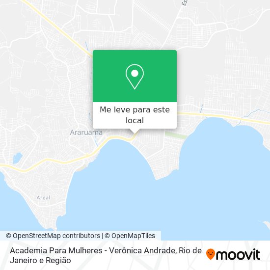 Academia Para Mulheres - Verônica Andrade mapa