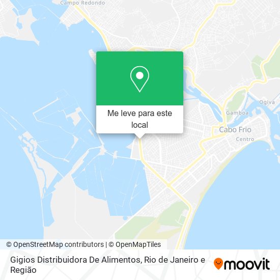 Gigios Distribuidora De Alimentos mapa