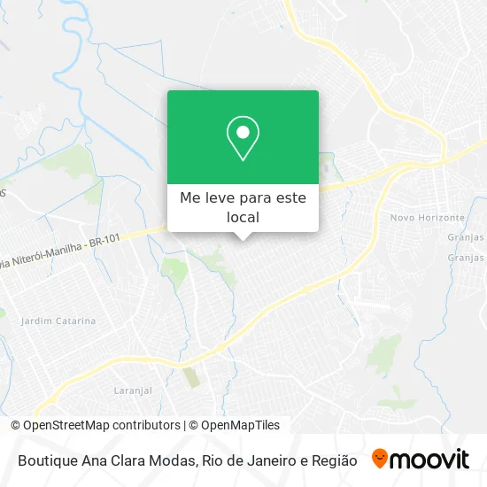 Boutique Ana Clara Modas mapa