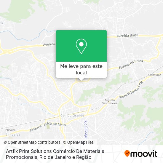 Artfix Print Solutions Comércio De Materiais Promocionais mapa