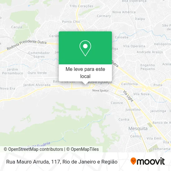 Rua Mauro Arruda, 117 mapa