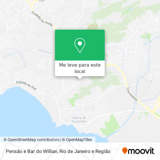 Pensão e Bar do Willian mapa