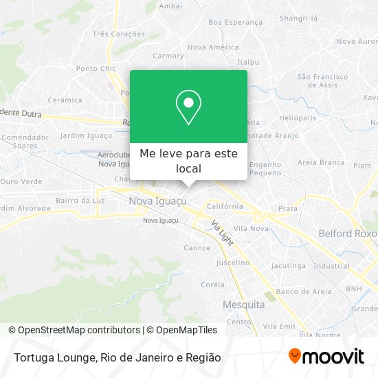 Tortuga Lounge mapa