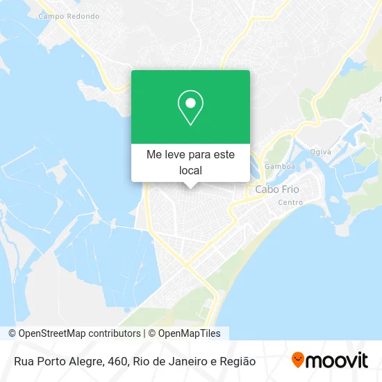 Rua Porto Alegre, 460 mapa