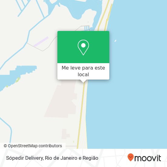 Sópedir Delivery mapa