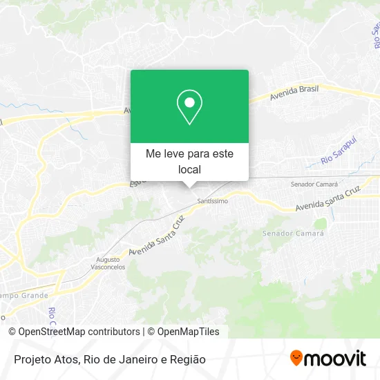 Projeto Atos mapa