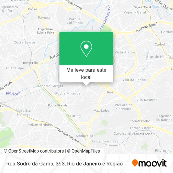 Rua Sodré da Gama, 393 mapa
