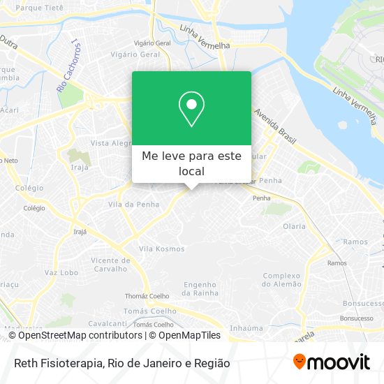 Reth Fisioterapia mapa