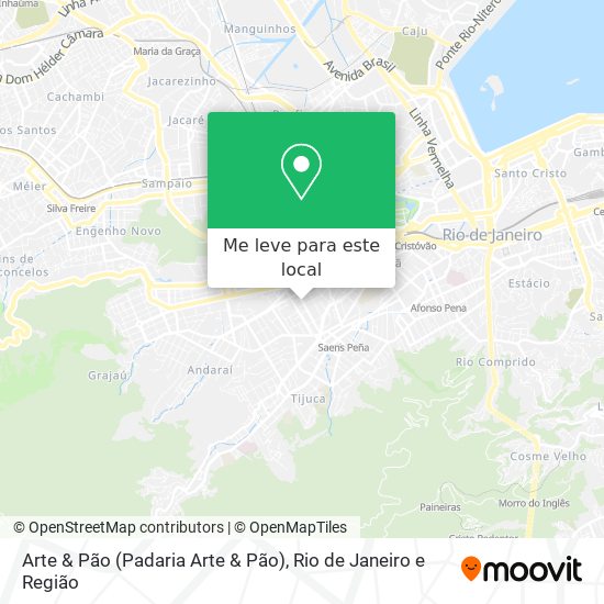 Arte & Pão (Padaria Arte & Pão) mapa