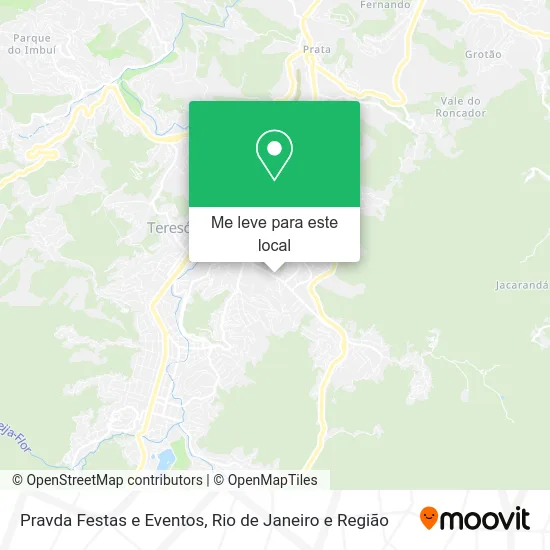 Pravda Festas e Eventos mapa