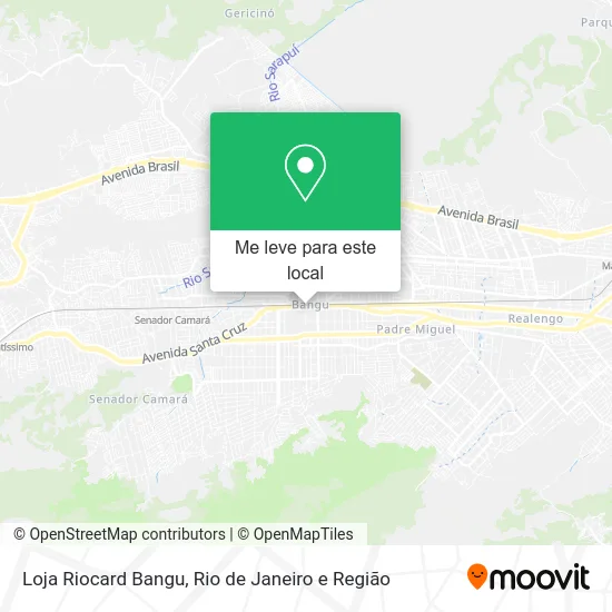 Loja Riocard Bangu mapa