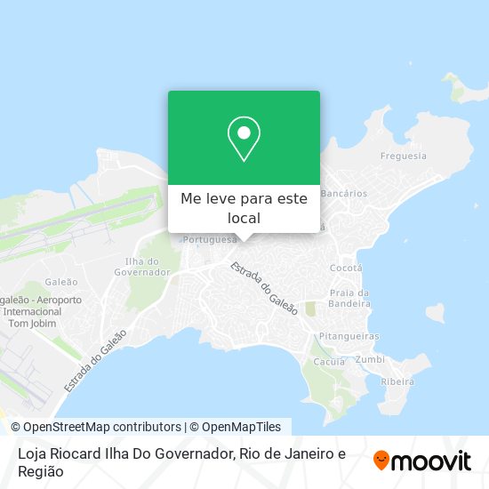 Loja Riocard Ilha Do Governador mapa