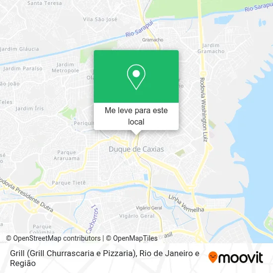 Grill (Grill Churrascaria e Pizzaria) mapa