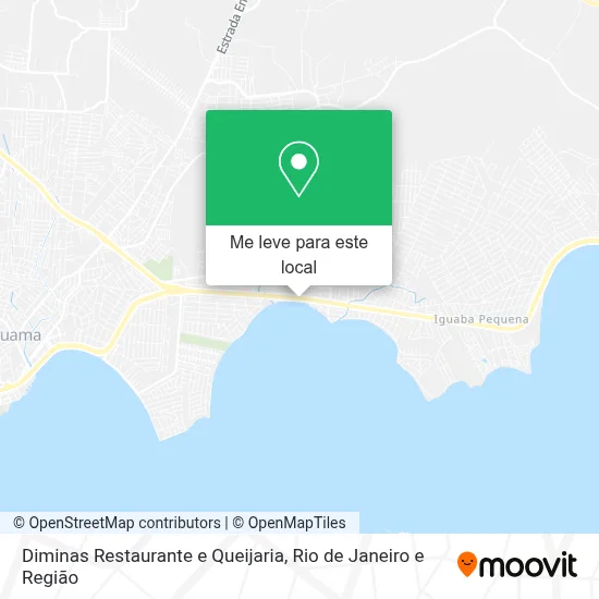 Diminas Restaurante e Queijaria mapa