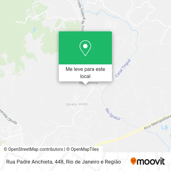 Rua Padre Anchieta, 448 mapa