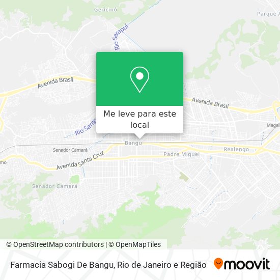 Farmacia Sabogi De Bangu mapa