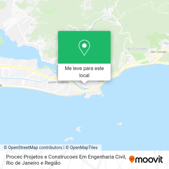 Procec Projetos e Construcoes Em Engenharia Civil mapa