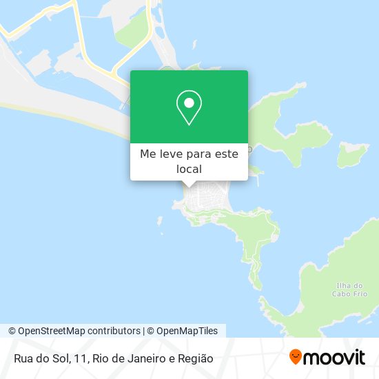 Rua do Sol, 11 mapa