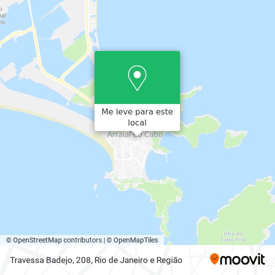 Travessa Badejo, 208 mapa