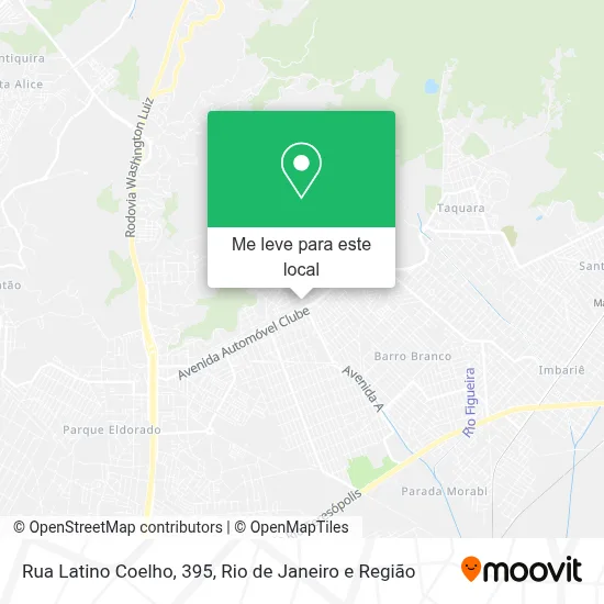 Rua Latino Coelho, 395 mapa