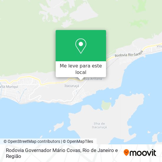 Rodovia Governador Mário Covas mapa