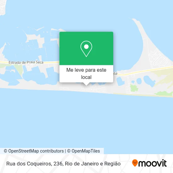 Rua dos Coqueiros, 236 mapa