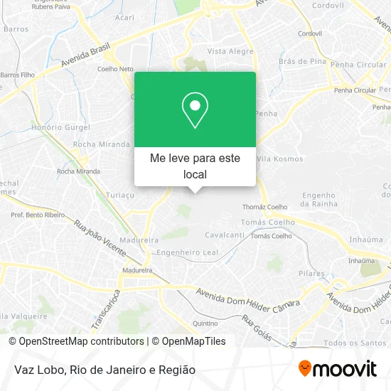 Vaz Lobo mapa