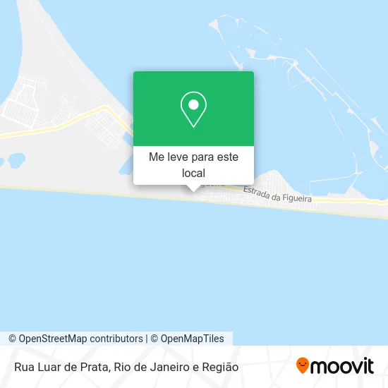 Rua Luar de Prata mapa