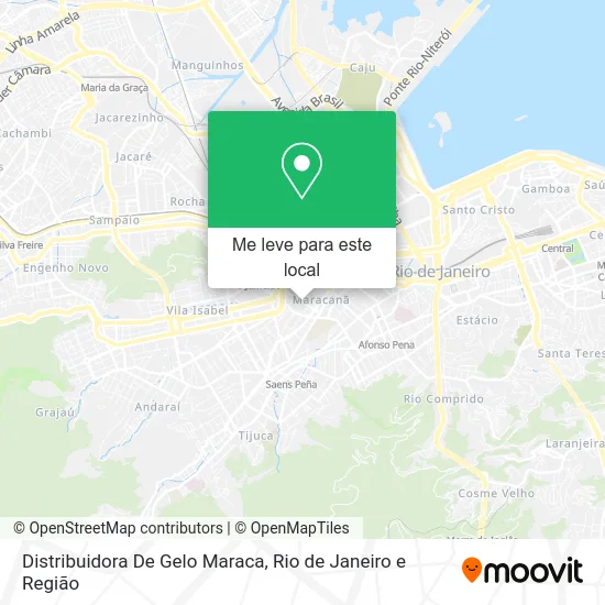 Distribuidora De Gelo Maraca mapa
