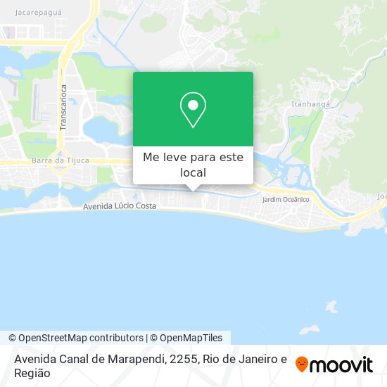 Avenida Canal de Marapendi, 2255 mapa