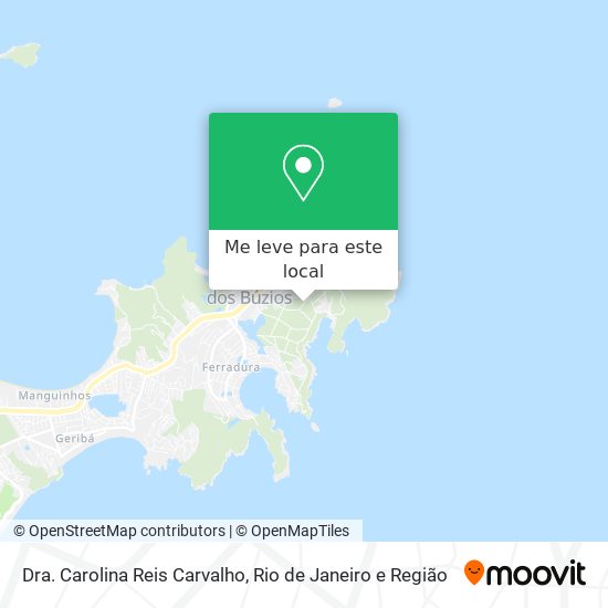 Dra. Carolina Reis Carvalho mapa