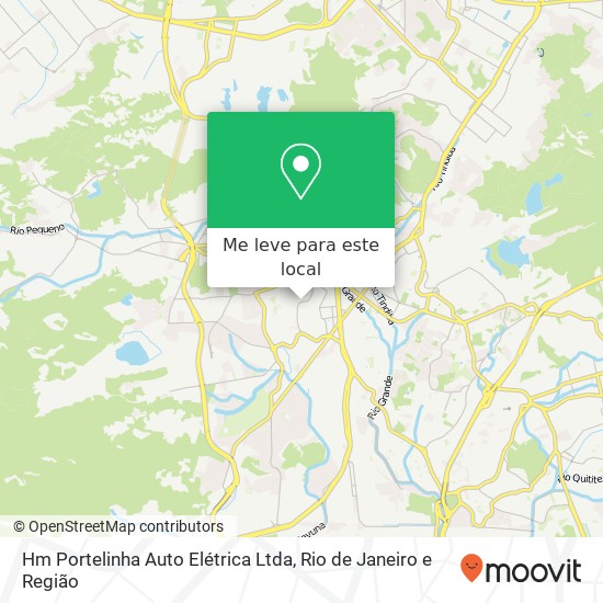 Hm Portelinha Auto Elétrica Ltda mapa