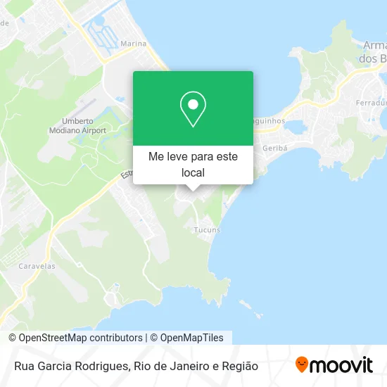 Rua Garcia Rodrigues mapa