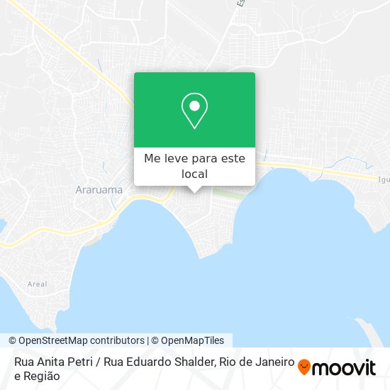 Rua Anita Petri / Rua Eduardo Shalder mapa