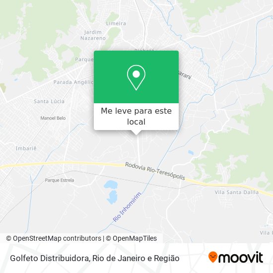 Golfeto Distribuidora mapa