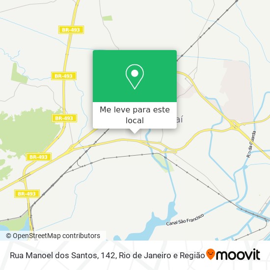 Rua Manoel dos Santos, 142 mapa