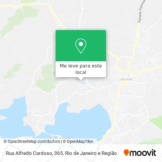 Rua Alfredo Cardoso, 365 mapa