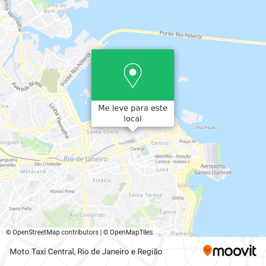 Moto Taxi Central mapa