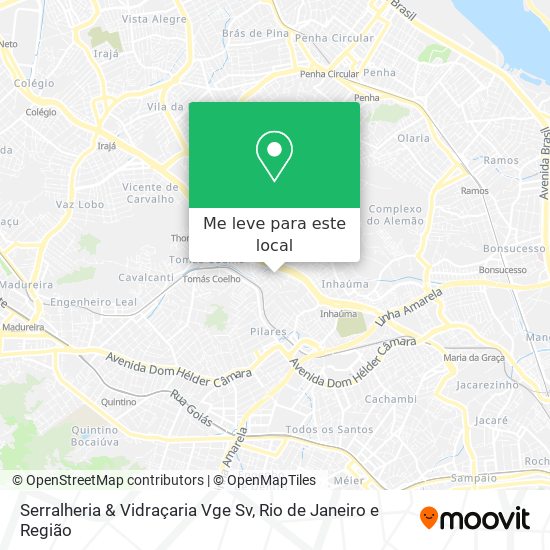 Serralheria & Vidraçaria Vge Sv mapa